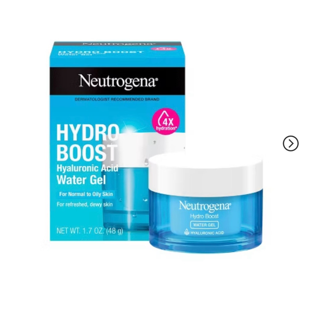 Neutrogena Hydro Boost Water Face Gel for Normal to Oily Skin - 1.7oz